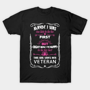 This Girl Loves Her Veteran T-Shirt